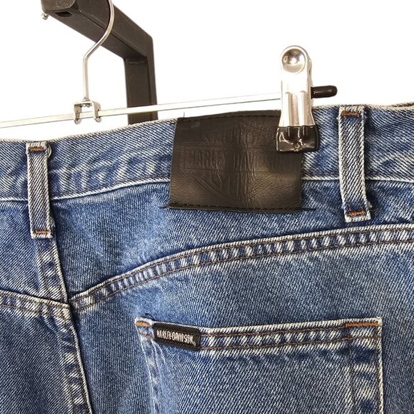 Harley Davidson Mens Jeans, Moto, Motorcycle, Biker, Denim, Size 35 - Picture 8 of 11
